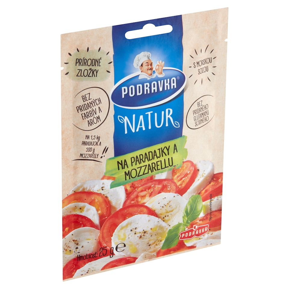 Obrázek 1 pro produkt Podravka Natur Na rajčata a mozzarellu 25g