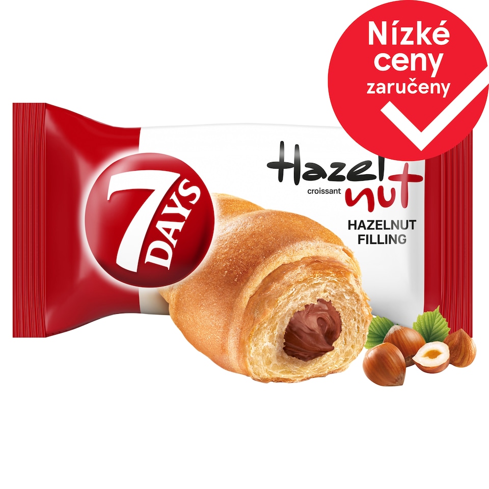 7 Days Croissant s lískoořechovou náplní 60g