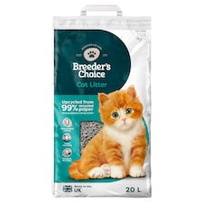 Breeder's Choice Recycled Paper Cat Litter 20L