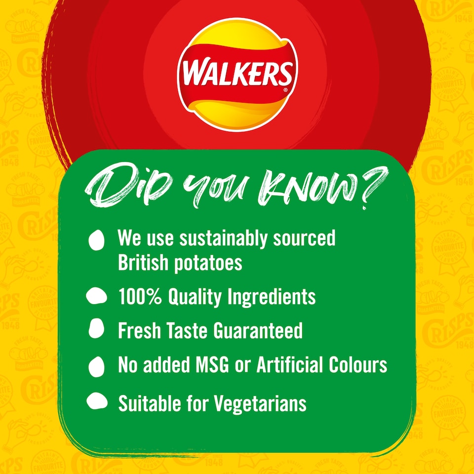 image 1 of Walkers Roast Chicken Multipack Crisps 6x25g