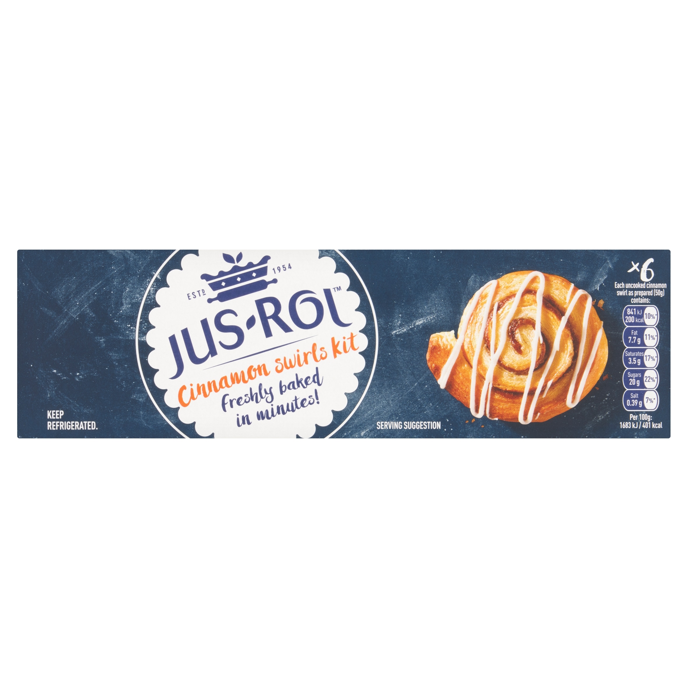 Jus Rol Cinnamon Swirl Kit 300g