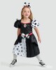 image 2 of Disney Cruella de Vil Fancy Dress Costume in Multi Black White