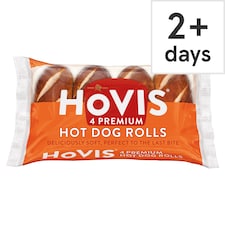 Hovis Premium Hot Dog Rolls 4 Pack