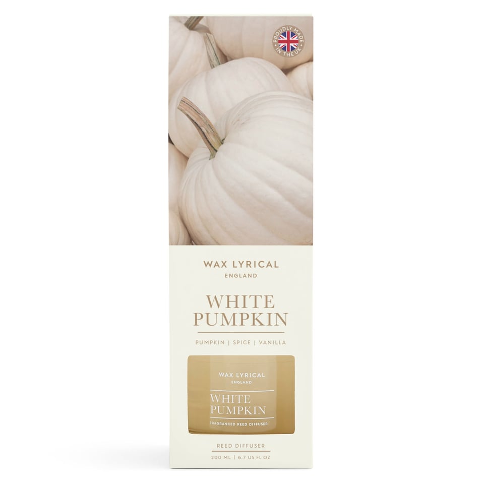 Wax Lyrical England White Pumpkin Diffuser 200ml