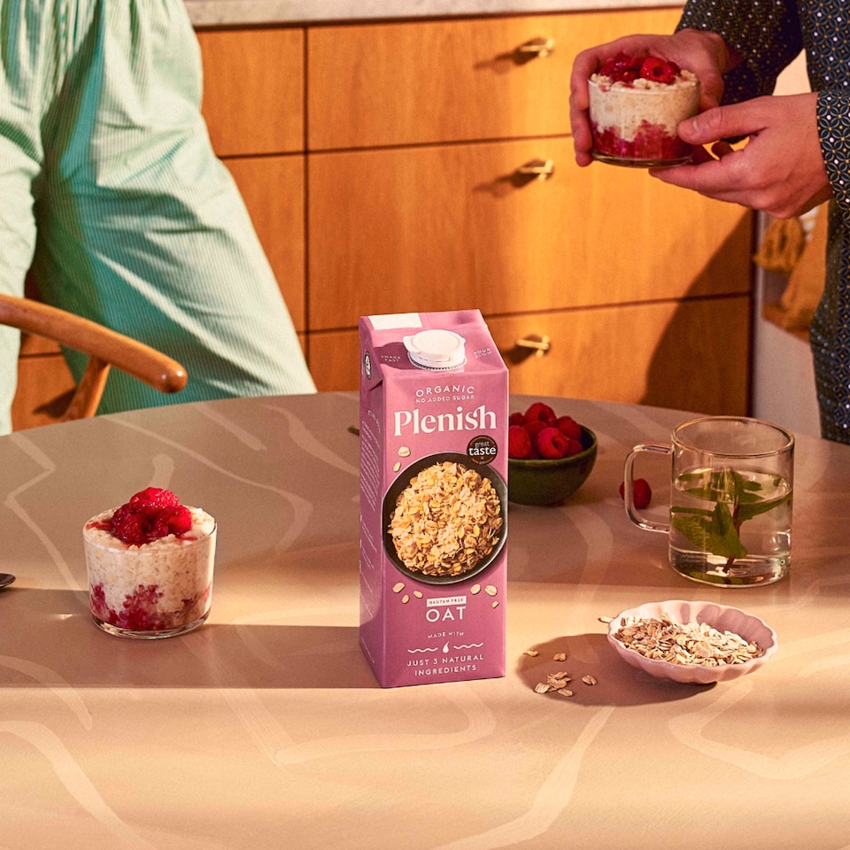 image 1 of Plenish Organic Gluten Free Oat Milk 1L