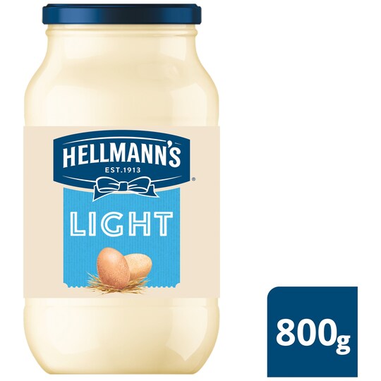 Hellmann's Light Mayonnaise 800G Tesco Groceries