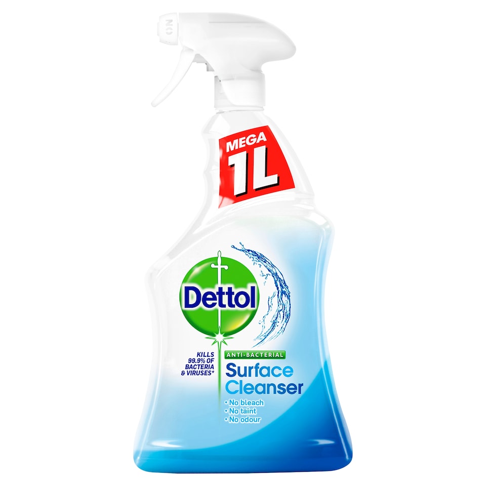 Dettol Antibacterial Surface Cleanser Spray 1000Ml