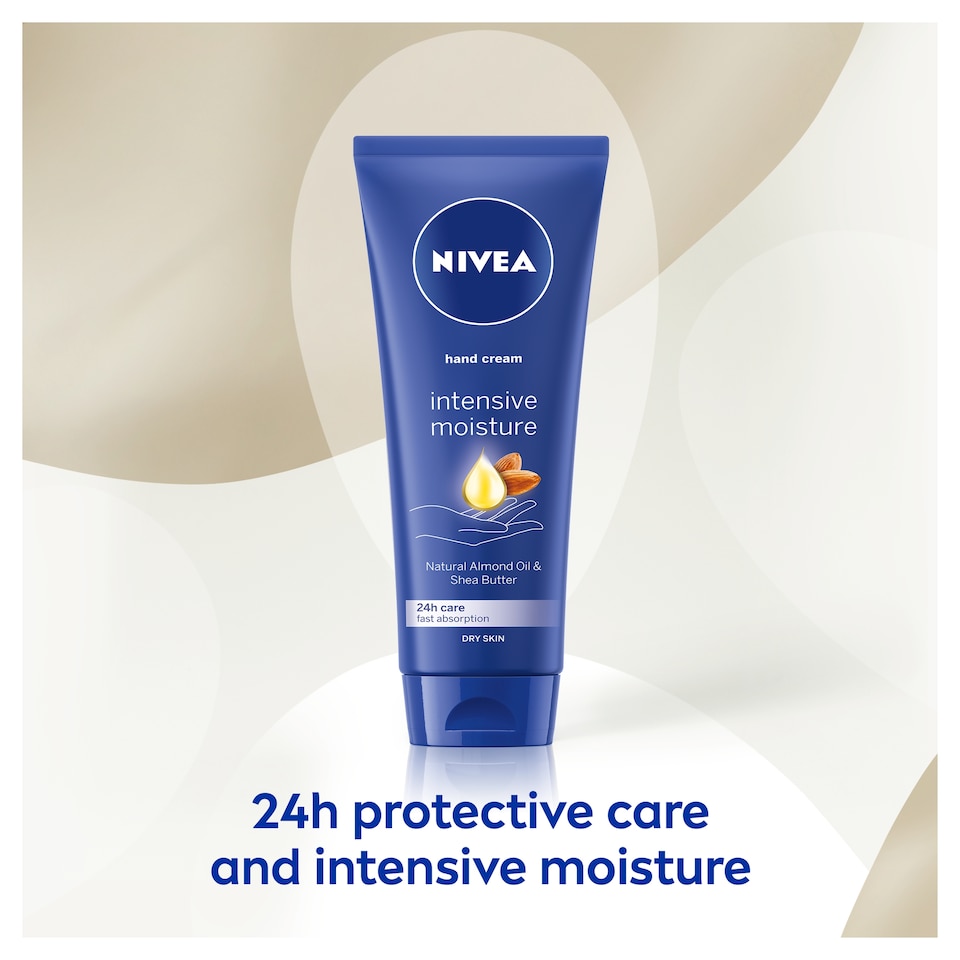image 1 of NIVEA Almond Oil & Shea Butter Intensive Hand Cream Dry Skin 100ml