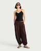 image 2 of F&F Polyamide Scoop Neck Vest in Black