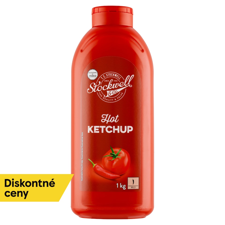 Stockwell & Co. Kečup jemne pálivý 1 kg