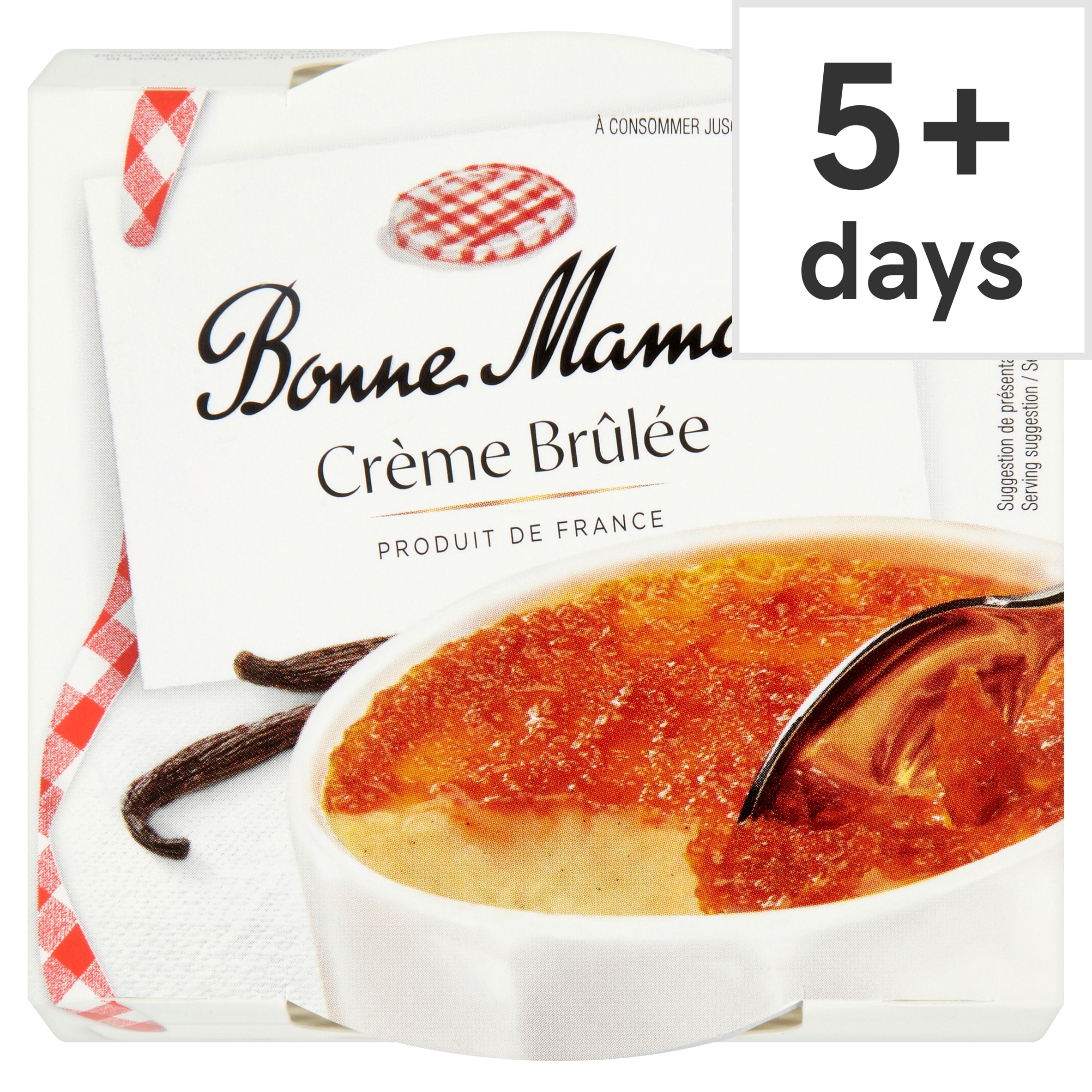 Bonne Maman Crème Brûlée Pots 2 x (96g + 4g) (200g)