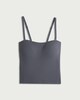 image 4 of F&F Cotton Rich Contour Secret Support Multiway Vest in Grey