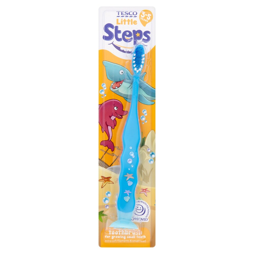 Tesco Steps Dolphin And Sharks Toothbrush 3-5