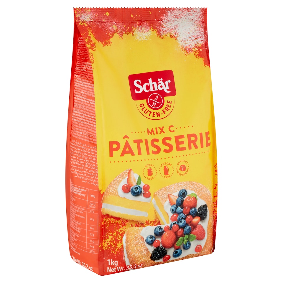 Schär Mix C gluténmentes lisztkeverék süteményekhez és kekszekhez 1 kg
