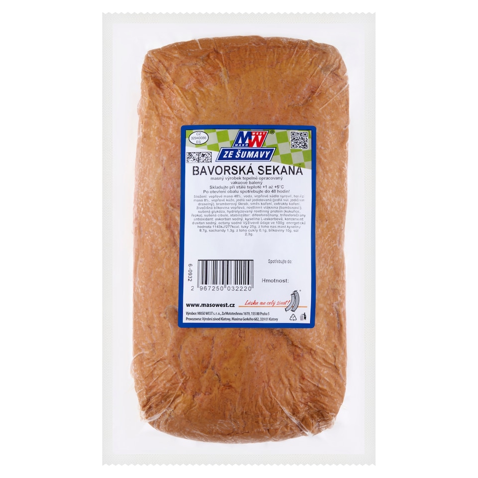 Obrázek 1 pro produkt Maso West Bavorská sekaná