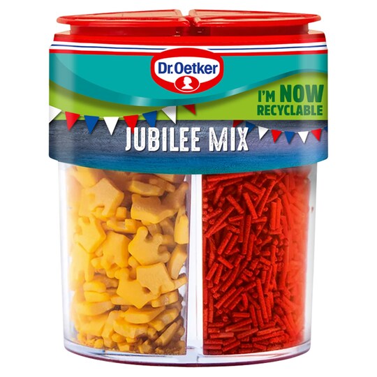 Dr. Oetker Jubilee Mix Sprinkles 74G Tesco Groceries