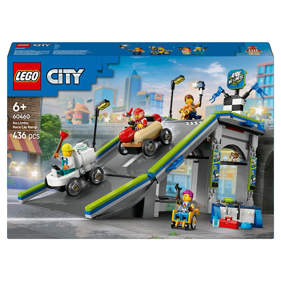 image 1 of LEGO City 60460 Tvoje pravidlá: Pretekárska dráha s rampami