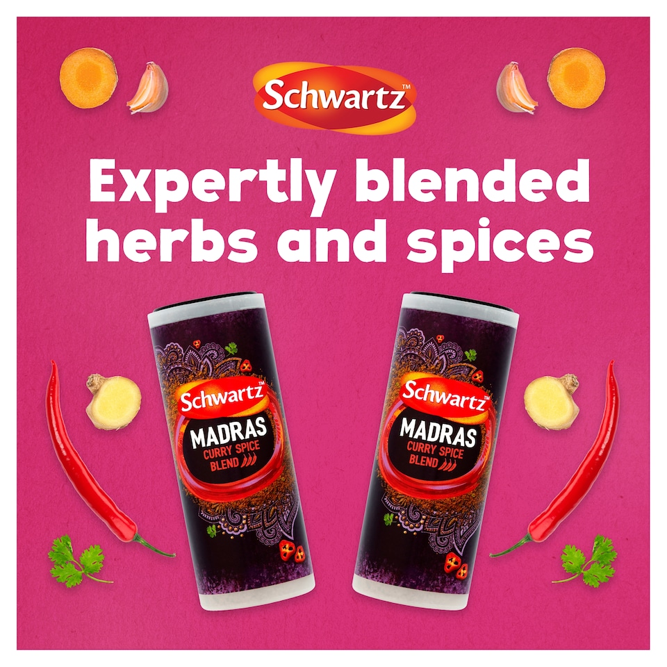 image 1 of Schwartz Madras Curry Spice 90G