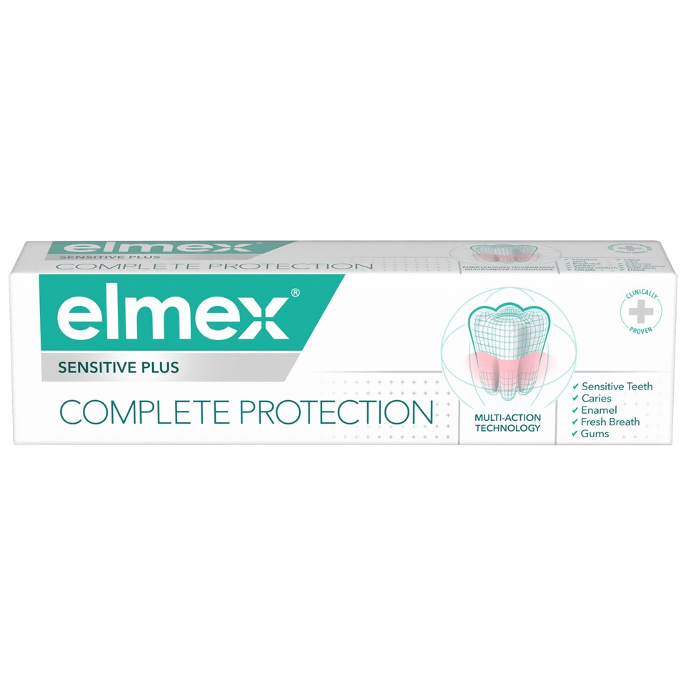 image 1 of elmex® Sensitive Plus Complete Protection zubní pasta pro kompletní ochranu zubů 75 ml