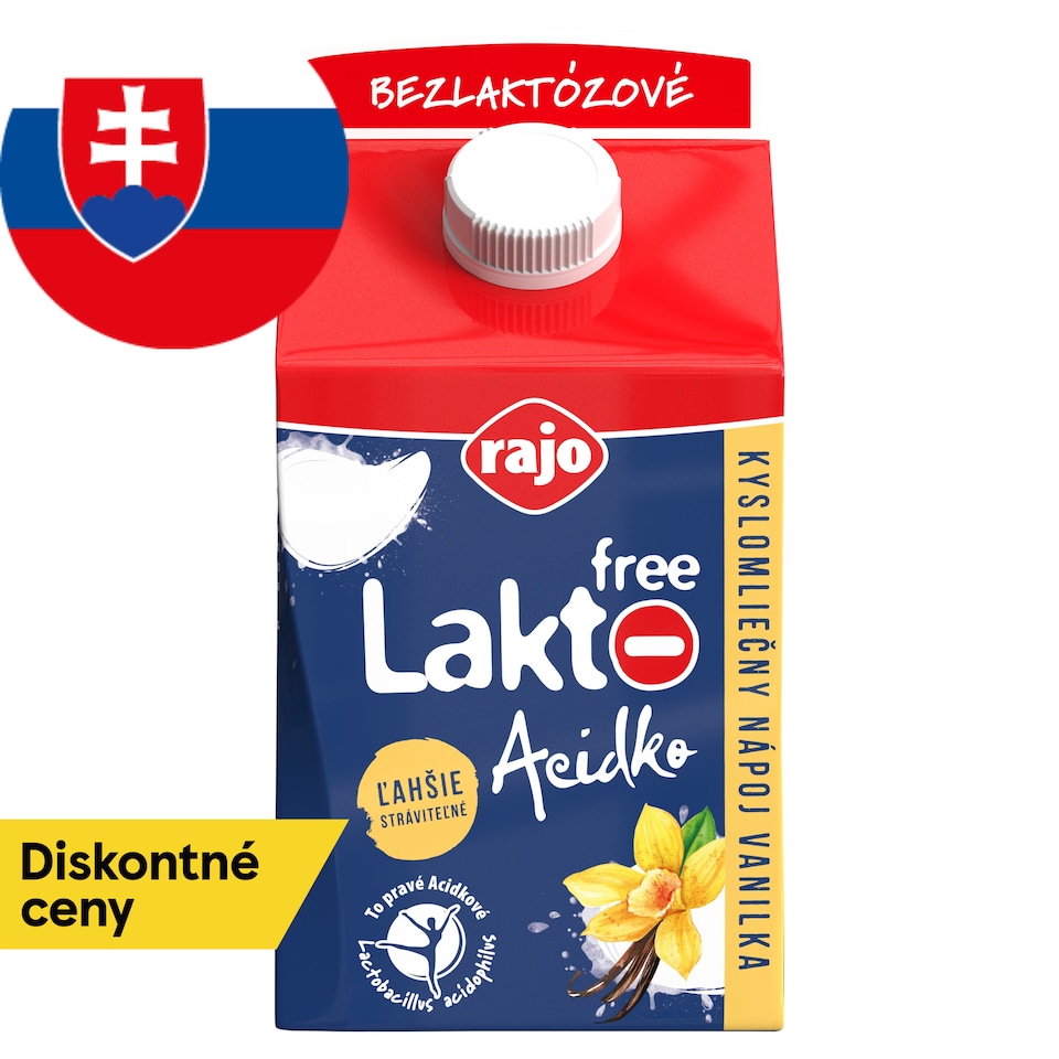image 1 of Rajo Lakto Free Acidko Sour Milk Drink Vanilla 450 g
