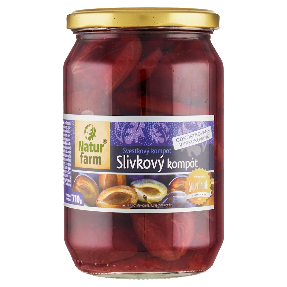 obrázok 1 z Natur Farm Slivkový kompót 710 g