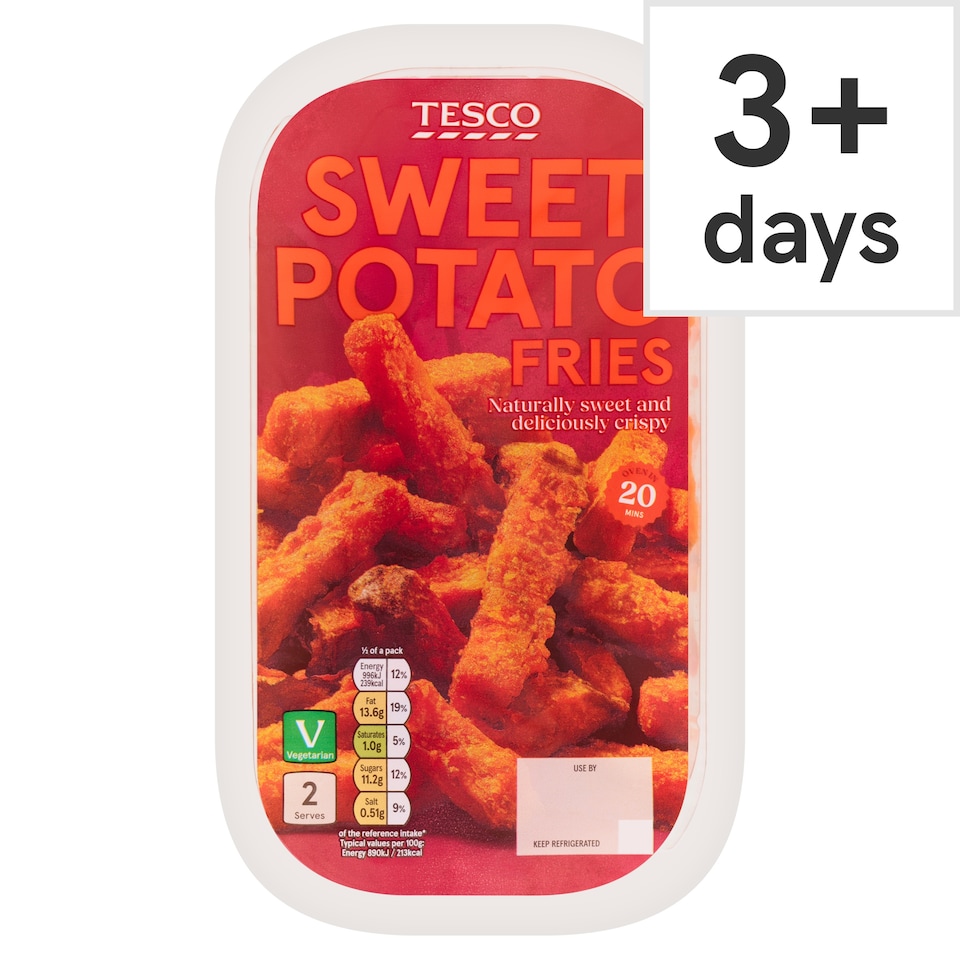 Tesco Sweet Potato Fries 300g