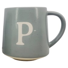 Fox & Ivy Wax Resist Alphabet Mug P