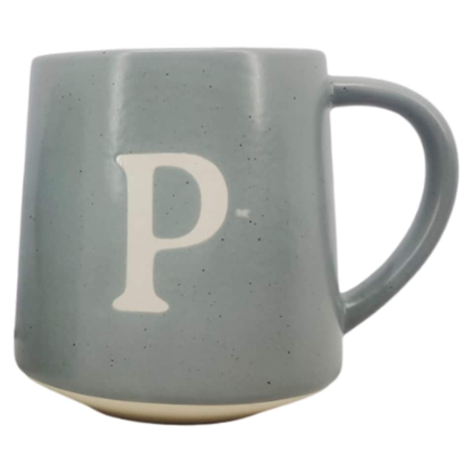 Fox & Ivy Wax Resist Alphabet Mug P