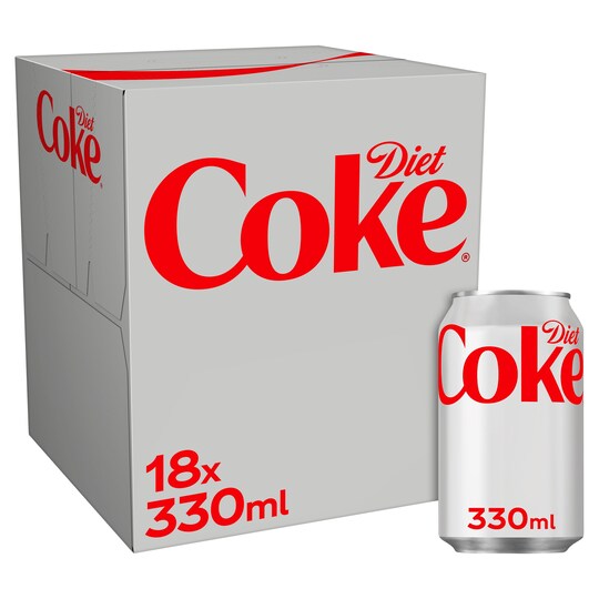 Diet Coca Cola 18 X 330Ml Tesco Groceries diet-coca-cola-18-x-330ml-tesco-groceries