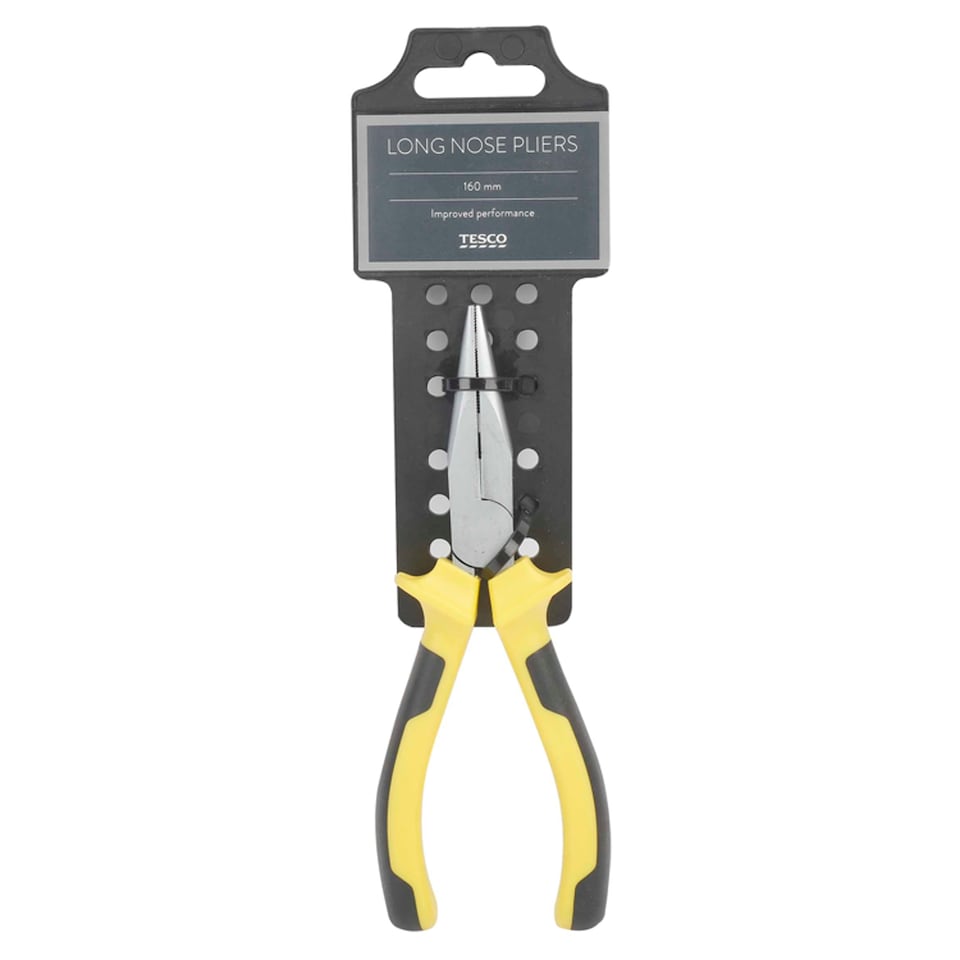 Tesco 160Mm Long Nose Pliers
