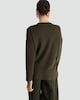image 3 of F&F Seam Detail Long Sleeved Jumper in Olive