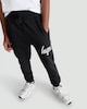image 1 of Hype Cotton Rich Logo Joggers in Black