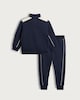 image 5 of F&F Boys 2-Piece Cotton Rich Half Zip Sweatshirt and Joggers Set in Navy