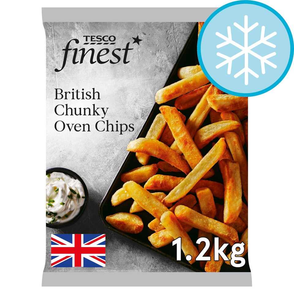 Tesco Finest British Chunky Oven Chips 1.2kg