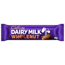 Cadbury Dairy Milk Wholenut Chocolate 45G