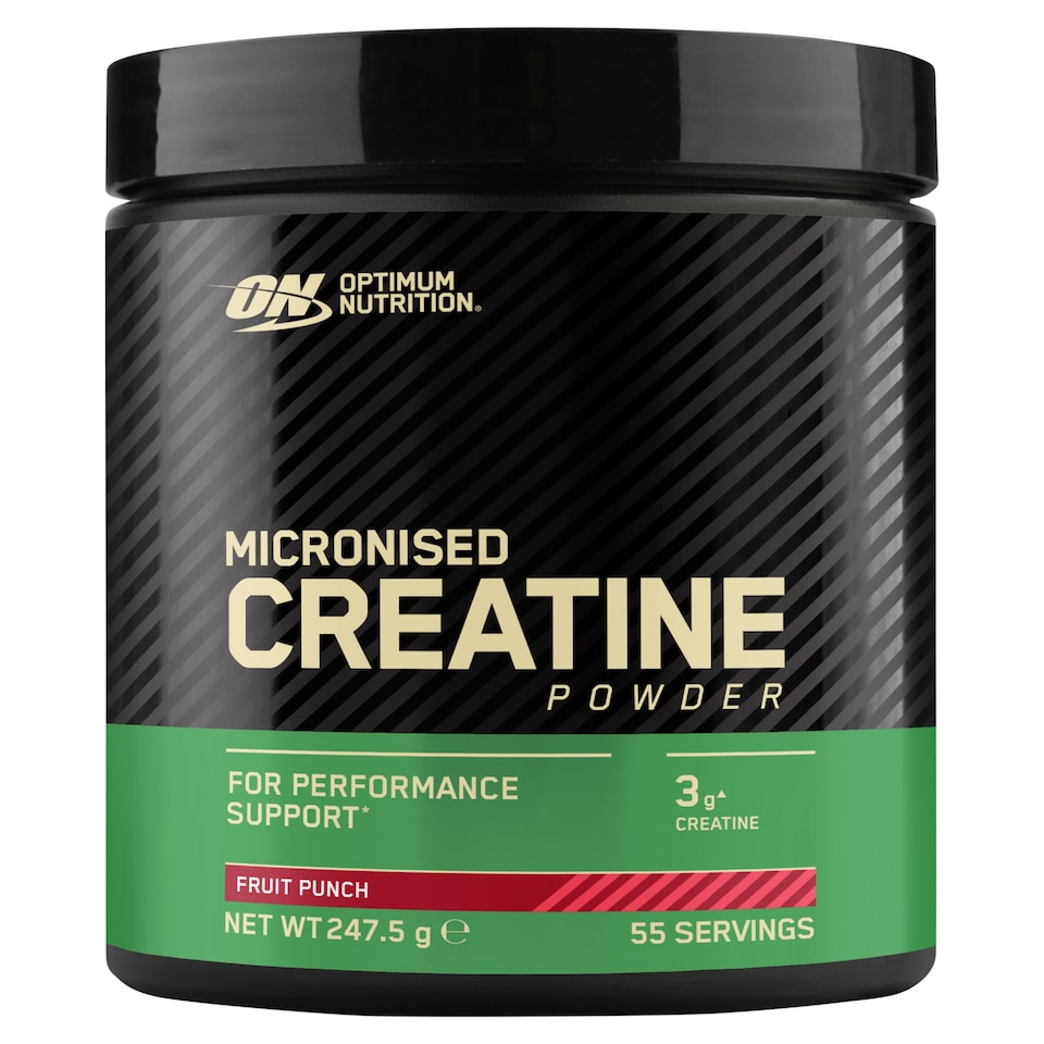 image 1 of Optimum Nutrition Flavoured Creatine Powder Fruit Punch 247.5g