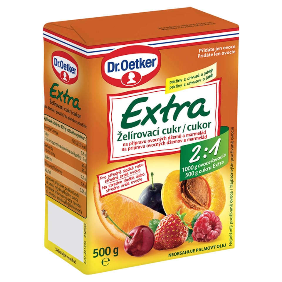 Dr. Oetker Extra želírovací cukor 500 g