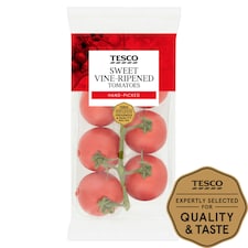 Tesco Sweet Vine Ripened Tomatoes 255G