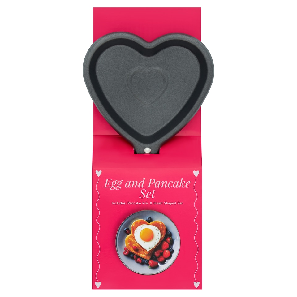 Modern Gourmet Valentines Egg & Pancake Set
