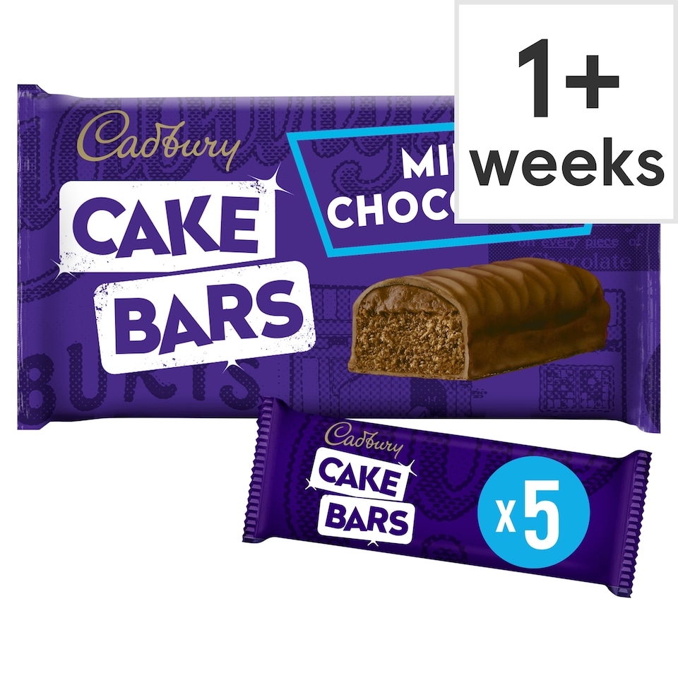 Cadbury Chocolate Cake Bar 5 Pack