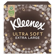 Kleenex Ultra Soft Extra Large Facial Tissues 40 Sheets