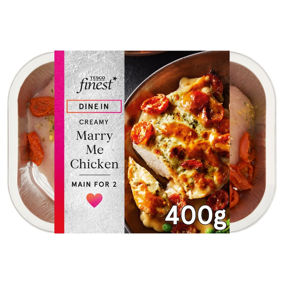 image 1 of Tesco Finest Dine In Creamy Marry Me Chicken 400g