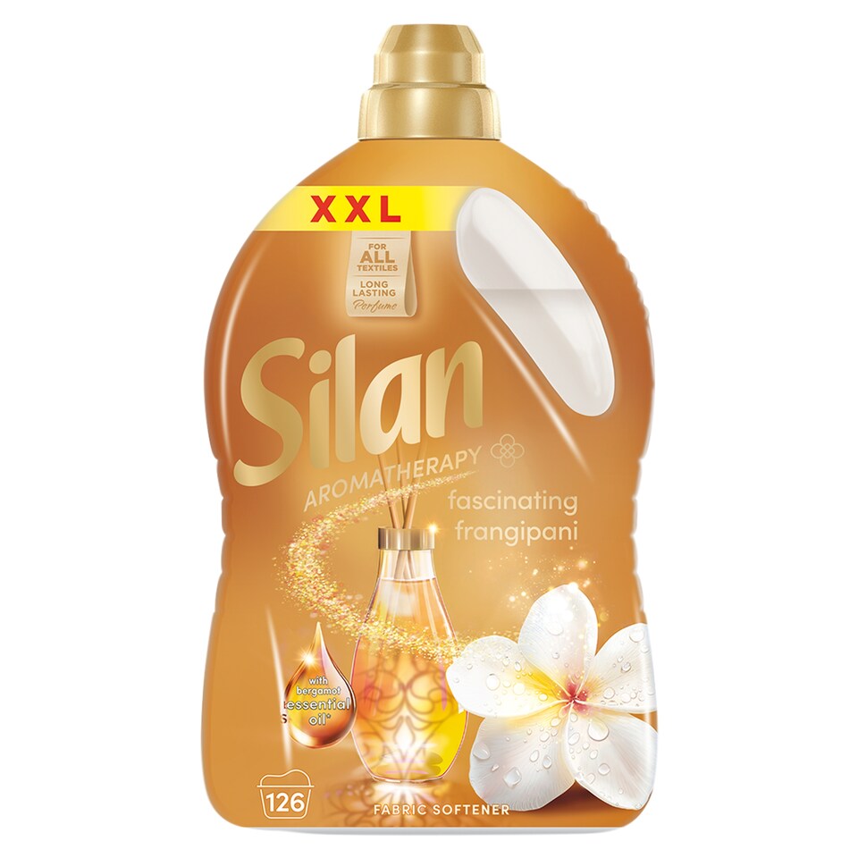 Silan Aromatherapy Fascinating Frangipani Fabric Softener 126 Washes 2772 ml