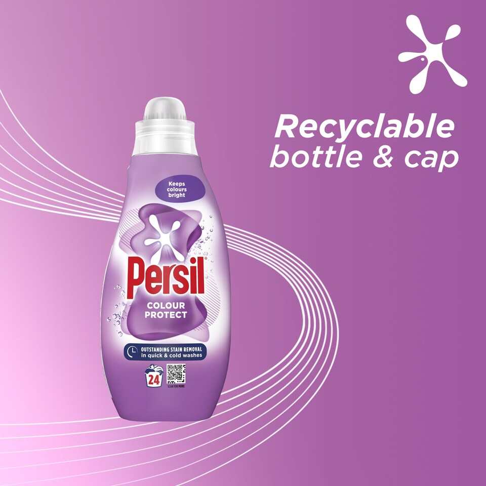 image 1 of Persil Colour Protect Laundry Liquid Detergent 24 Washes 648ml