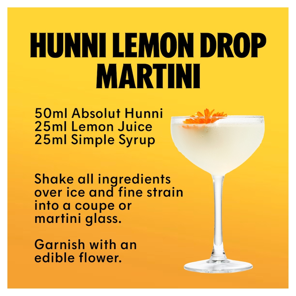 image 1 of Absolut Hunni Flavoured Vodka 70cl