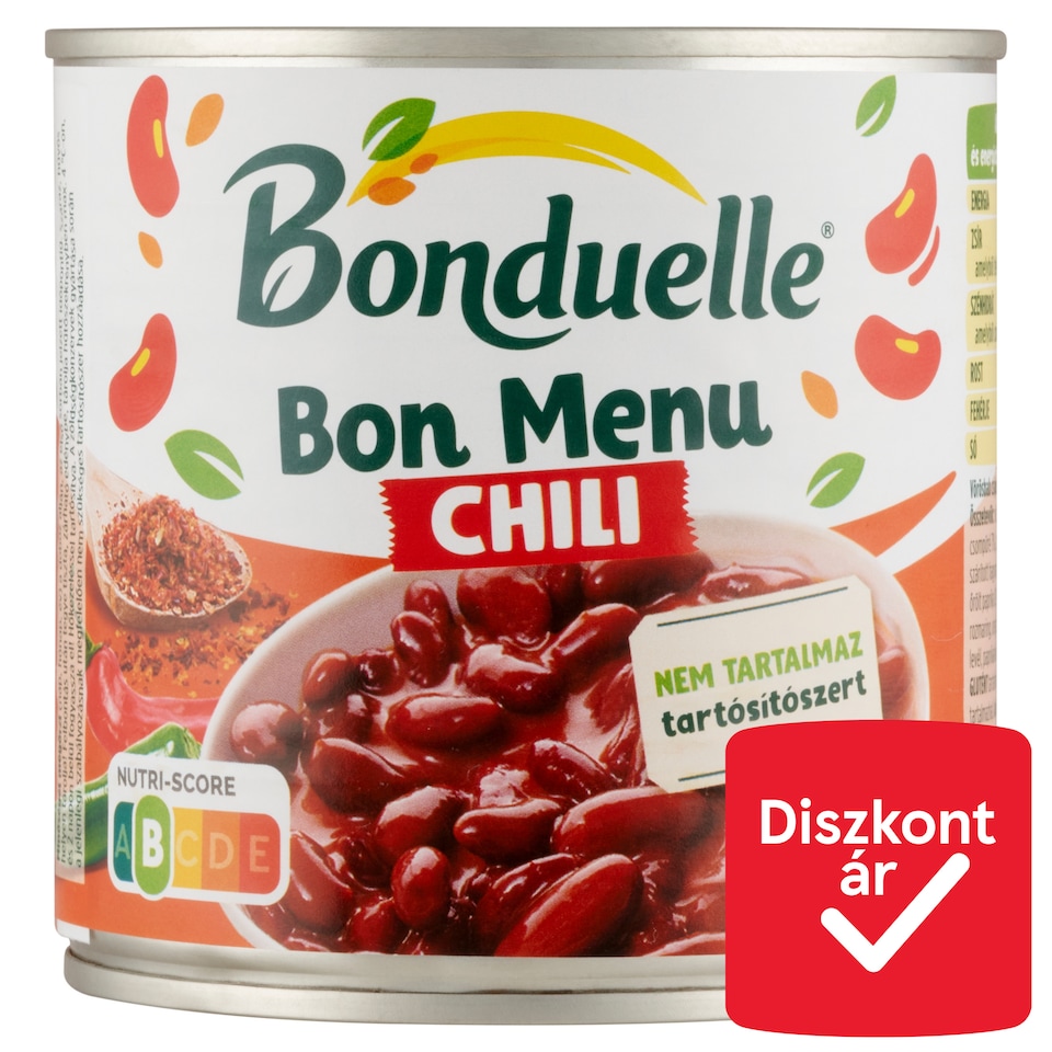 image 1 of Bonduelle Bon Menu Chili Red Bean in Hot Mexican Sauce 430 g