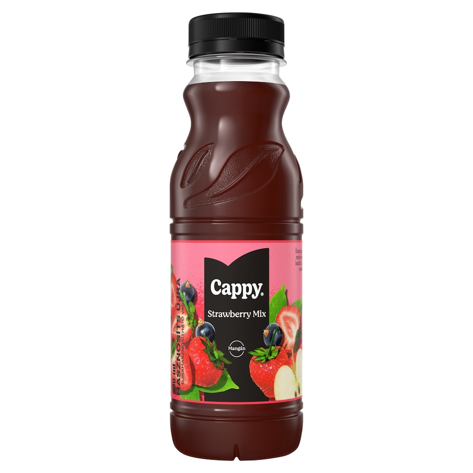 Cappy Strawberry Mix Fruit Drink with Fruit Juice and Fruit Puree with Sugar and Sweetener 330 ml