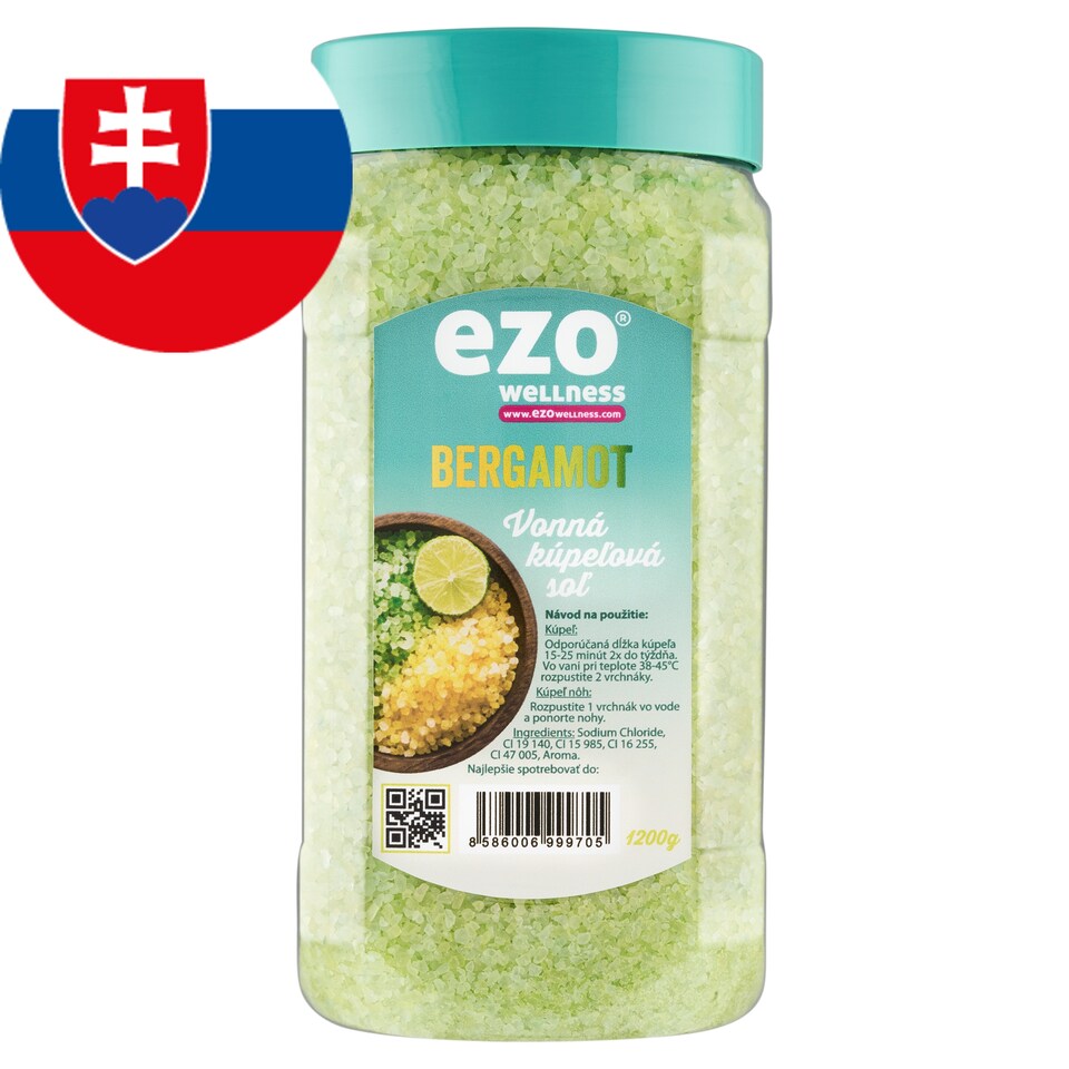 image 1 of Ezo Wellness Bergamot Scented Bath Salt 1200 g