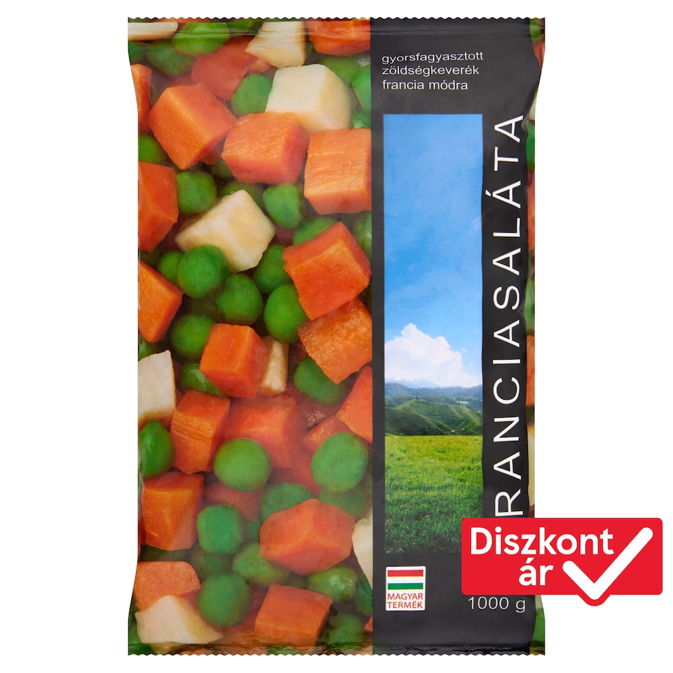 Quick-Frozen French Style Vegetable Mix 1000 g