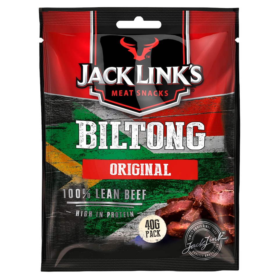 Jack Links Beef Biltong No Added Sugar 40g